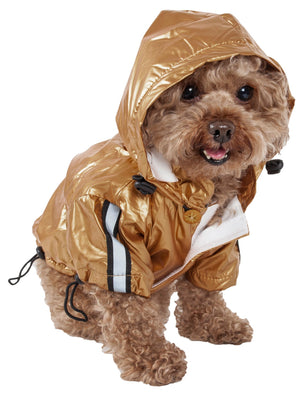 Reflecta-Sport Adjustable Reflective Weather-Proof Pet Rainbreaker Jacket - Pet Totality