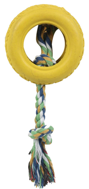 Rubberized Pet Chew Rope And Tire - Pet Totality