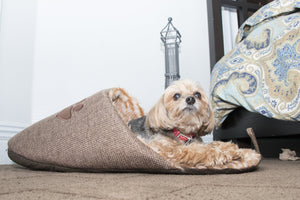 Slip-On Fashionable Slipper Dog Bed - Pet Totality