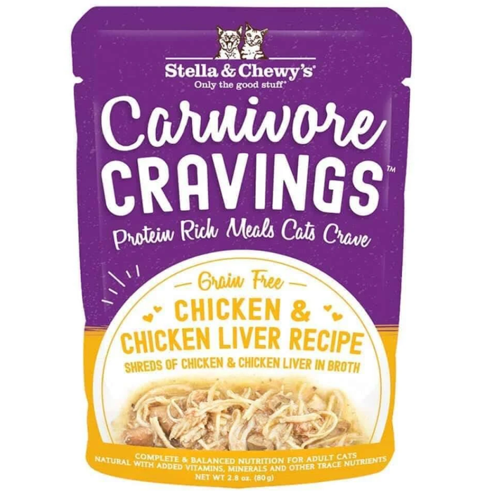 Stella And Chewy'S Carnivore Cravings Chicken & Chicken Liver Recipe, 2.8Oz