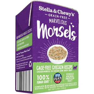 Stella & Chewys Cat Marvelous Morsels Chicken 5.5Oz - Pet Totality