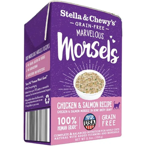 Stella & Chewys Cat Marvelous Morsels Chicken & Salmon 5.5Oz - Pet Totality