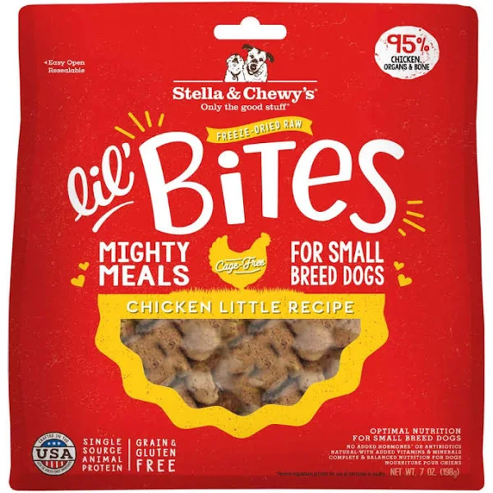 Stella & Chewys Dog Freeze-Dried Lil Bites Chicken 7Oz