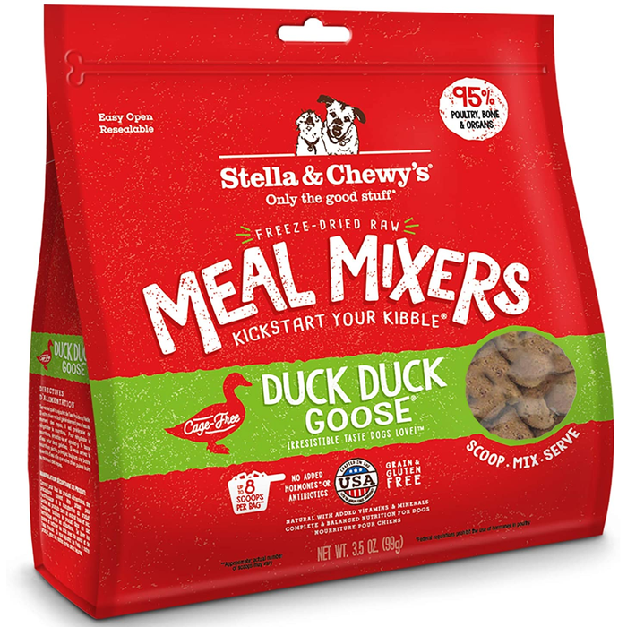 Stella & Chewy'S Dog Freeze-Dried Mixer Duck Goose 18Oz