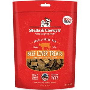 Stella & Chewy'S Dog Freeze-Dried Treat Beef Liver 3Oz - Pet Totality