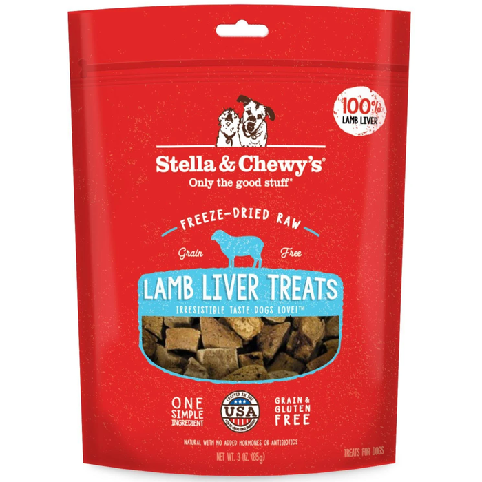 Stella & Chewy'S Dog Freeze-Dried Treat Lamb Liver 3Oz