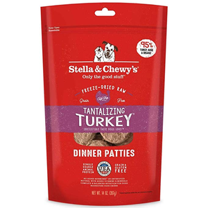 Stella & Chewy'S Dog Freeze-Dried Turkey Dinner Patties 14Oz - Pet Totality