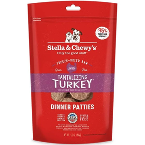 Stella & Chewy'S Dog Freeze-Dried Turkey Dinner Patties 5.5Oz - Pet Totality