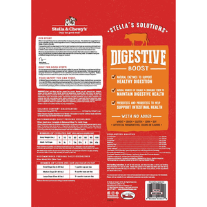 Stella & Chewys Dog Solutions Digestive Boost Beef 13Oz - Pet Totality