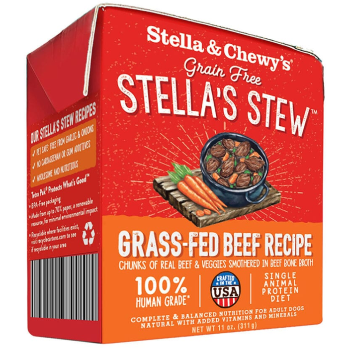 Stella & Chewy'S Dog Stew Grass Fed Beef 11Oz