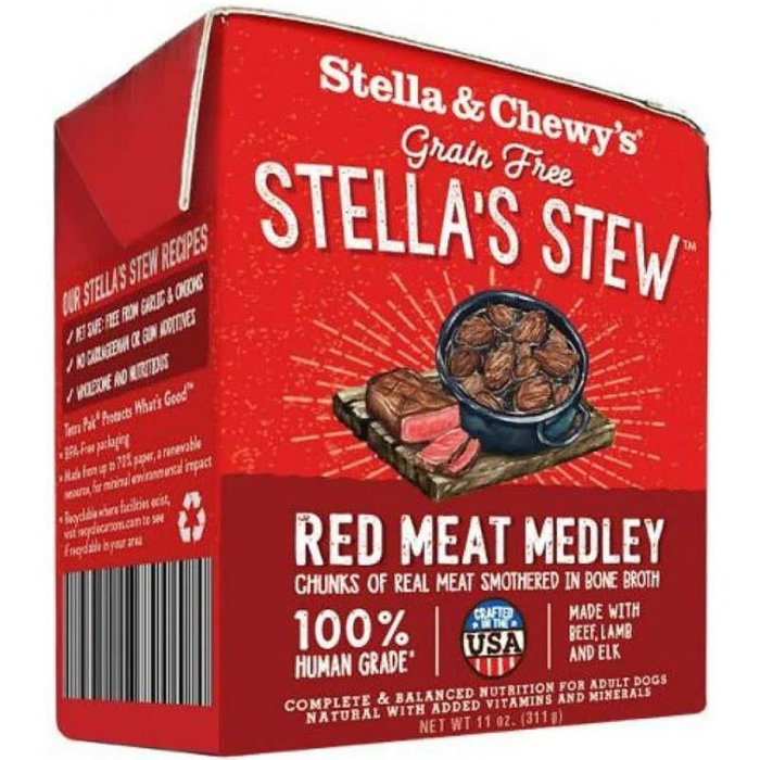Stella & Chewys Dog Stew Red Meat Medley 11Oz (Case Of 12)