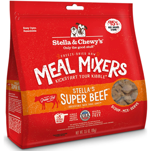 Stella & Chewys Freeze Dried Dog  Food-Mixers Beef 18Oz - Pet Totality