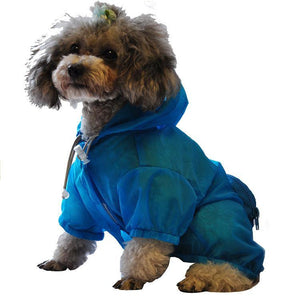 The Ultimate Waterproof Thunder-Paw Adjustable Zippered Folding Travel Dog Raincoat - Pet Totality