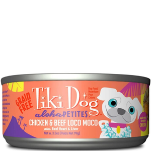 Tiki Dog - Aloha Chicken & Beef Loco Moco, 3.5Oz - Pet Totality