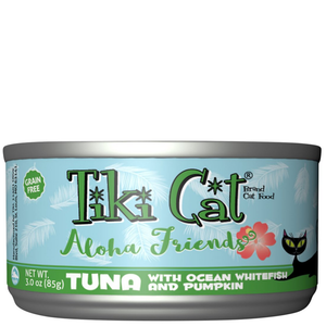 Tiki Pets Cat Aloha Tuna Whitefish 3 Oz.(Case Of: 12) - Pet Totality