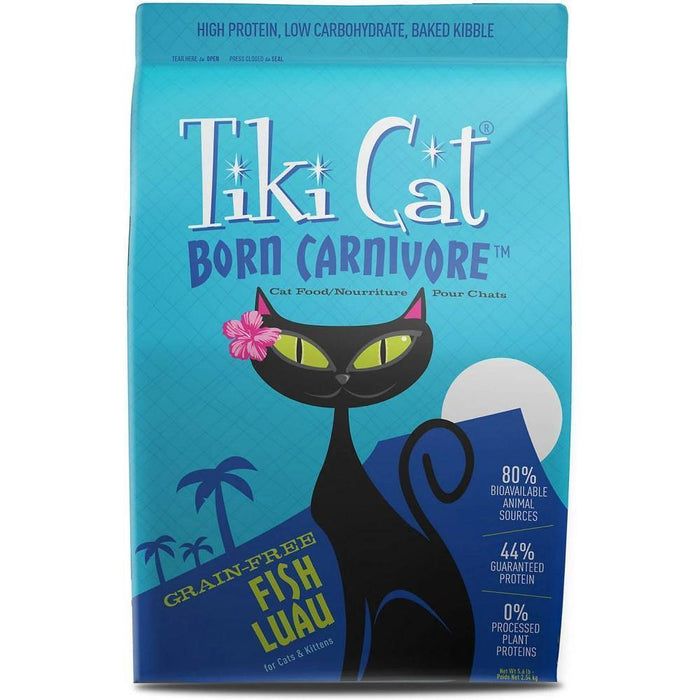 Tiki Pets Cat Carnivore  Luau Fish 5.6 Lbs