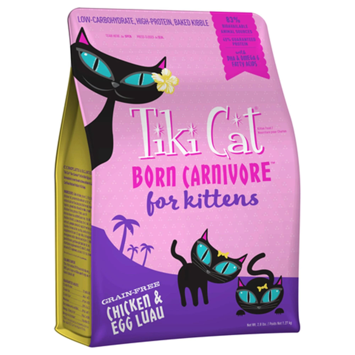 Tiki Pets Cat Carnivore  Luau Kitchen Chicken 2.8 Lbs