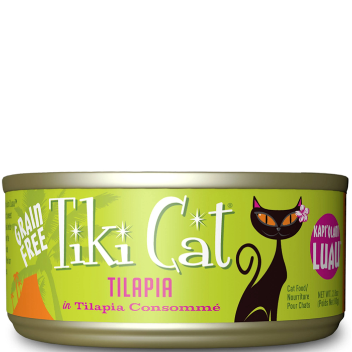 Tiki Pets Cat Luau Kapi Talapia 2.8 Oz.(Case Of: 12)