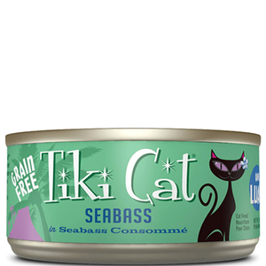 Tiki Pets Cat Luau Oahu Seabs 2.8 Oz.(Case Of: 12) - Pet Totality
