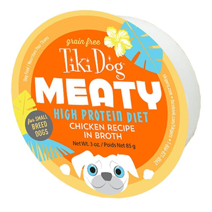 Tiki Pets Dog Mighty Chicken 3 Oz.(Case Of: 8)