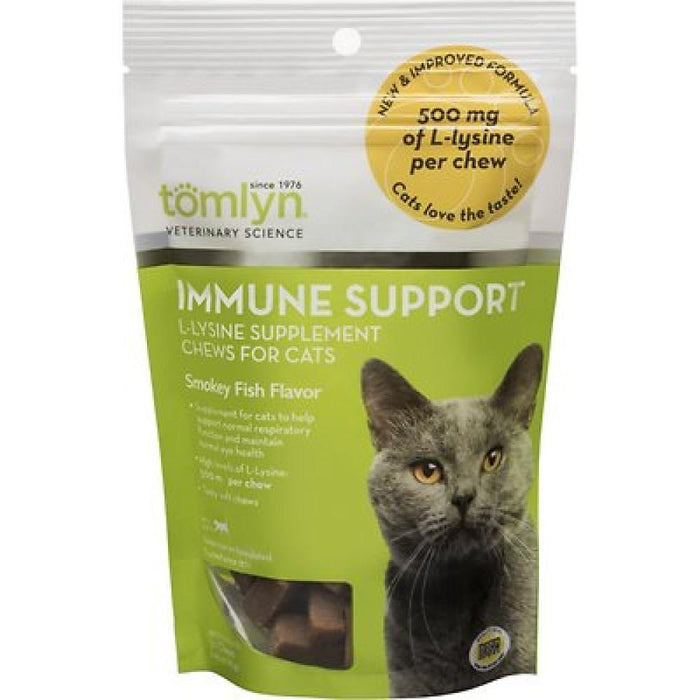 Tomlyn Immune Support L-Lysine Chews 30Ct