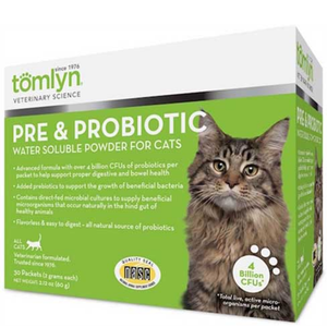 Tomlyn Pre & Probiotic Powder For Cats 2Gm - Pet Totality