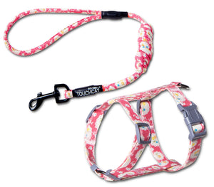 Touchcat 'Radi-Claw' Durable Cable Cat Harness and Leash Combo - Pet Totality