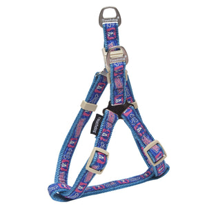 Touchdog 'Bone Patterned' Tough Stitched Dog Harness and Leash - Pet Totality