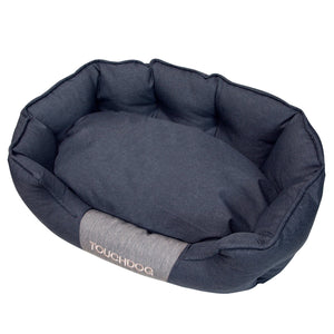 Touchdog 'Concept-Bark' Water-Resistant Premium Oval Dog Bed - Pet Totality