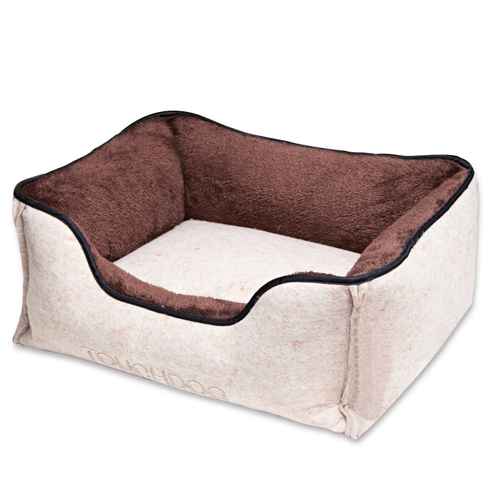 Touchdog 'Felter Shelter' Luxury Designer Premium Dog Bed