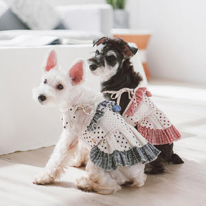 Touchdog Fetching Smock Designer Dog Dress - Pet Totality