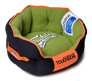 Touchdog Original Castle-Bark Ultimate Rounded Premium Dog Bed - Pet Totality