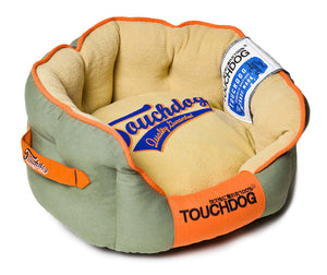 Touchdog Original Castle-Bark Ultimate Rounded Premium Dog Bed - Pet Totality