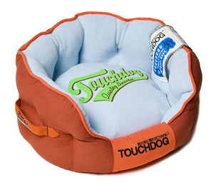 Touchdog Original Castle-Bark Ultimate Rounded Premium Dog Bed - Pet Totality