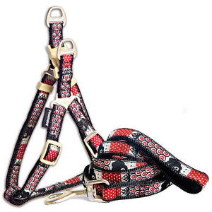 Touchdog 'Owl-Eyed' Tough Stitched Dog Harness and Leash - Pet Totality