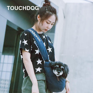 Touchdog 'Toga-Bark' Over-The-Shoulder Hands-Free Pet Carrier - Pet Totality