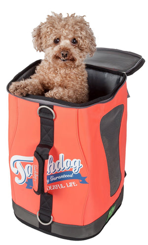 Touchdog Ultimate-Travel Airline Approved Backpack Carrying Water Resistant Pet Carrier - Pet Totality
