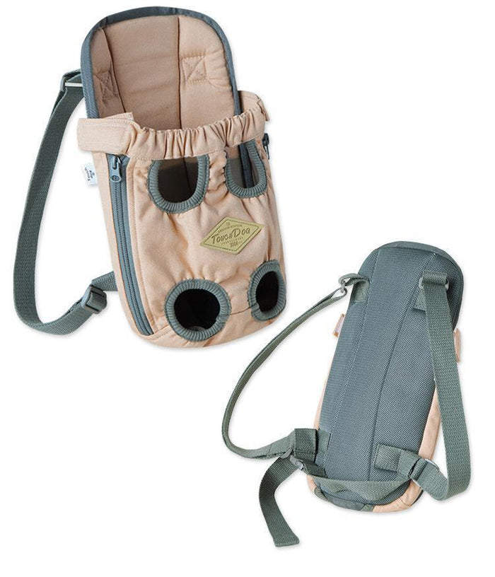 Touchdog  'Wiggle-Sack' Fashion Designer Front and Backpack Dog Carrier