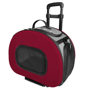 Tough-Shell Wheeled Collapsible Final Destination Pet Carrier - Pet Totality