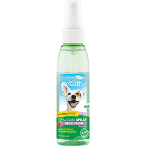 Tropiclean Berry Fresh Oral Care Spray 4Oz - Pet Totality