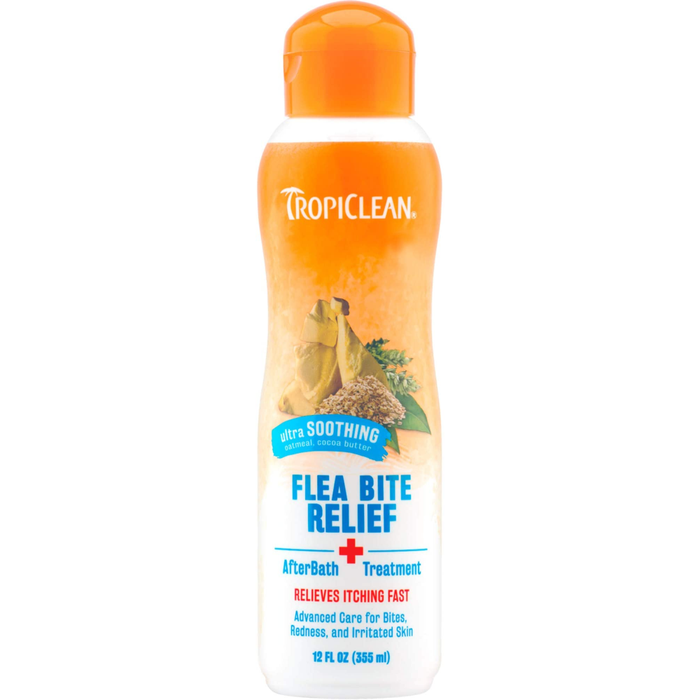 Tropiclean Bite Relief Ultra Soothing Afterbath Treatment 12Oz