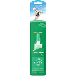 Tropiclean Brushing Gel For Dogs 2Oz - Pet Totality