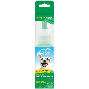 Tropiclean Clean Teeth Oral Care Gel For Dogs 2Oz - Pet Totality