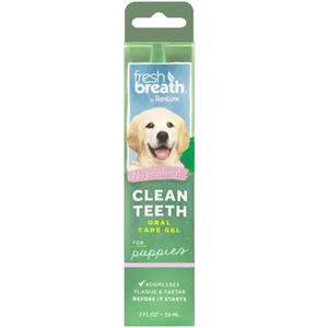Tropiclean Clean Teeth Oral Care Gel For Puppies 2Oz - Pet Totality
