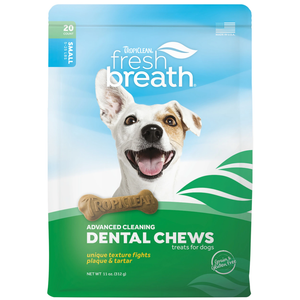 Tropiclean Dental Chew Advanced Dog Treat 2-25Lbs Small 20Ct5 - Pet Totality