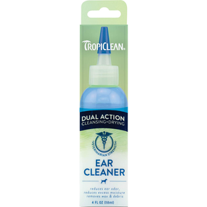Tropiclean Dual Action Ear Cleaner 4Oz - Pet Totality
