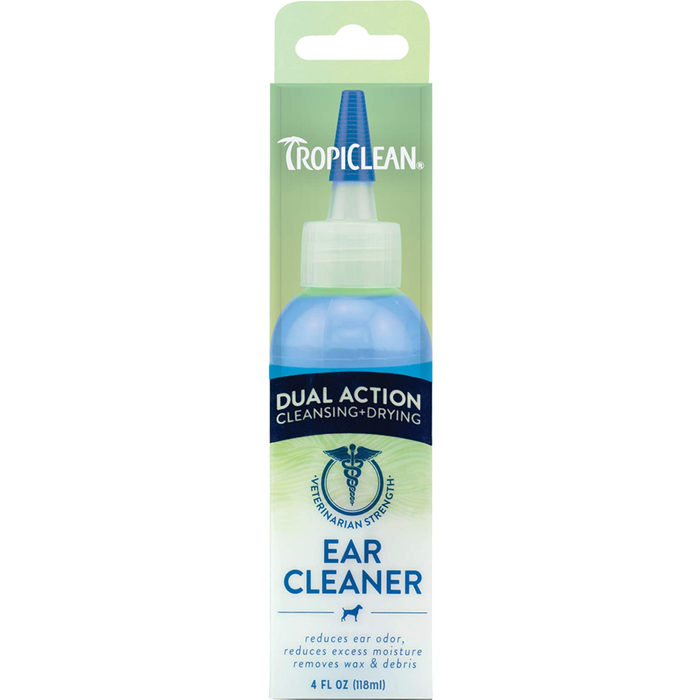 Tropiclean Dual Action Ear Cleaner 4Oz