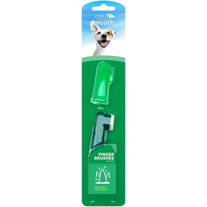 Tropiclean Finger Brushes 2Pc - Pet Totality