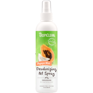 Tropiclean Freshening Papaya Mist Deodorizing Pet Spray 8Oz - Pet Totality