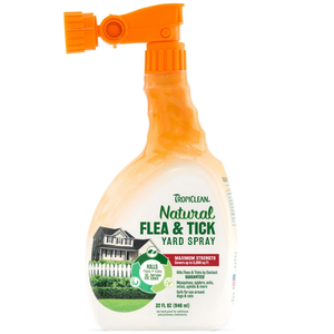 Tropiclean Natural Flea And Tick Yard Spray 32Oz - Pet Totality